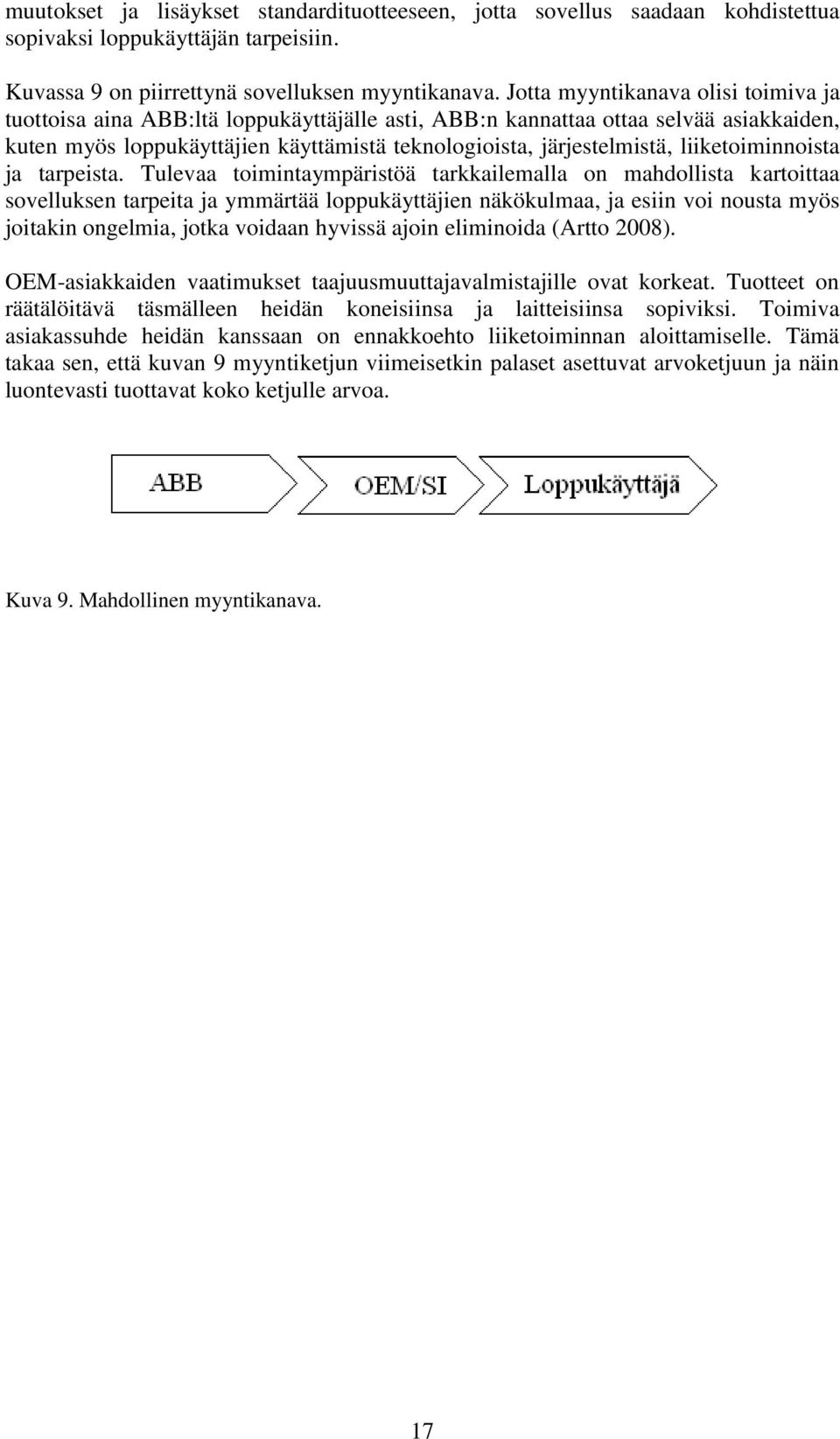 Tulevaa oiminaympäriöä arkkailemalla on mahdollia karoiaa ovelluken arpeia ja ymmärää loppukäyäjien näkökulmaa, ja eiin voi noua myö joiakin ongelmia, joka voidaan hyviä ajoin eliminoida (Aro 008).