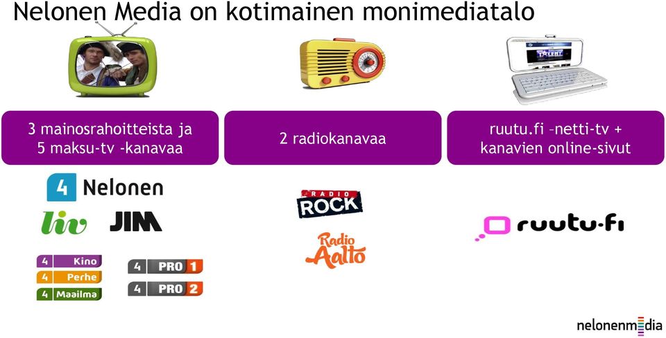 ja 5 maksu-tv -kanavaa 2