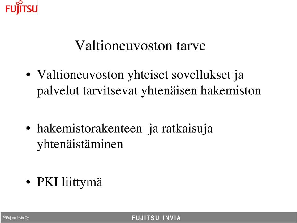 hakemiston hakemistorakenteen ja ratkaisuja