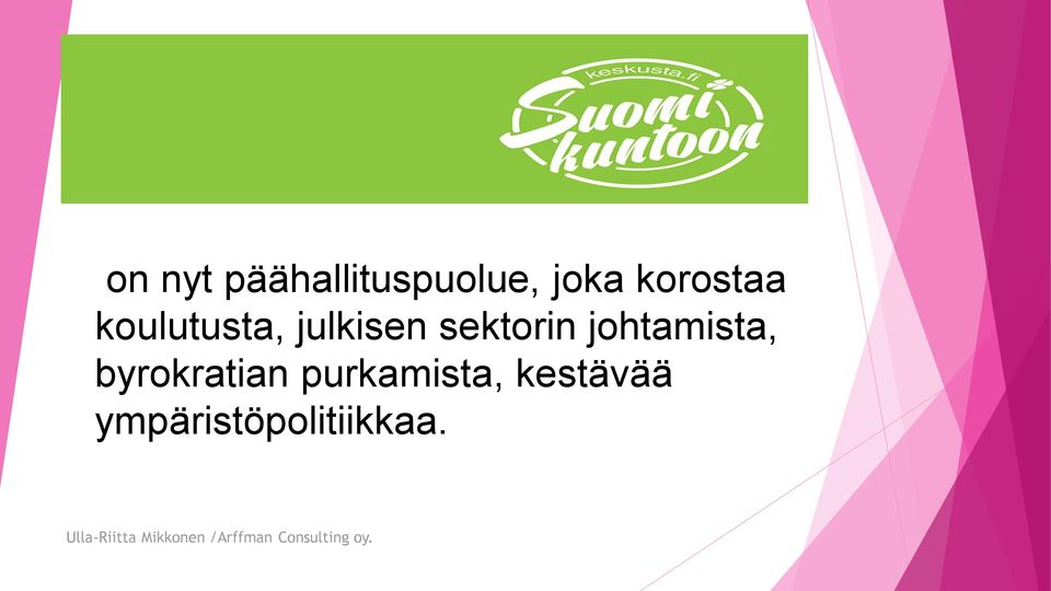 sektorin johtamista, byrokratian