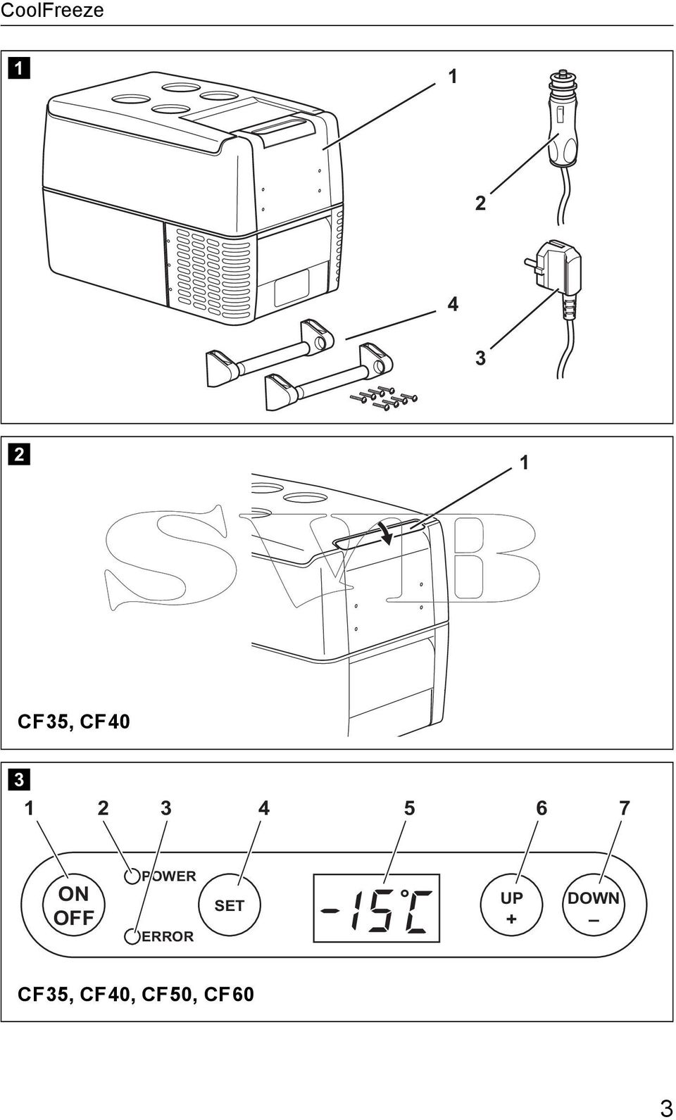 POWER ERROR SET UP +