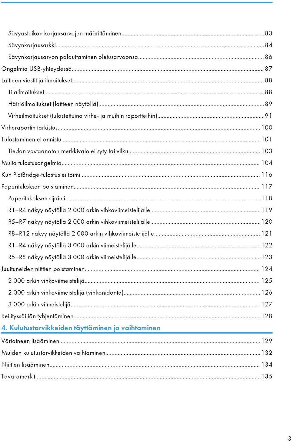 ..101 Tiedon vastaanoton merkkivalo ei syty tai vilku...103 Muita tulostusongelmia... 104 Kun PictBridge-tulostus ei toimi... 116 Paperitukoksen poistaminen... 117 Paperitukoksen sijainti.