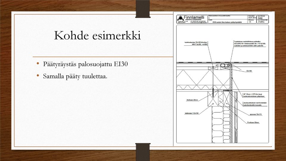 palosuojattu EI30