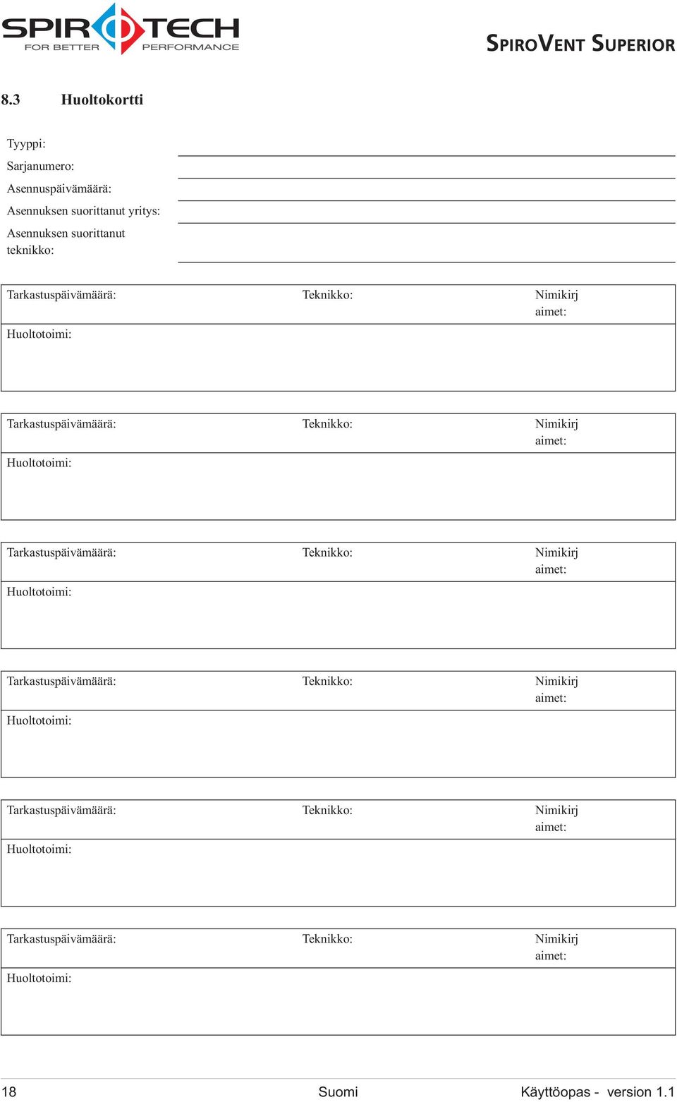 18 Suomi Käyttöopas - version 1.1