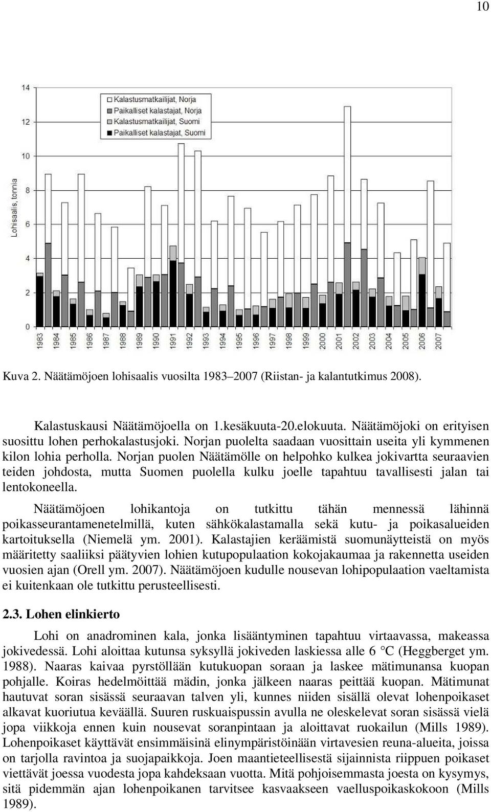Norjan puolen Näätämölle on helpohko kulkea jokivartta seuraavien teiden johdosta, mutta Suomen puolella kulku joelle tapahtuu tavallisesti jalan tai lentokoneella.