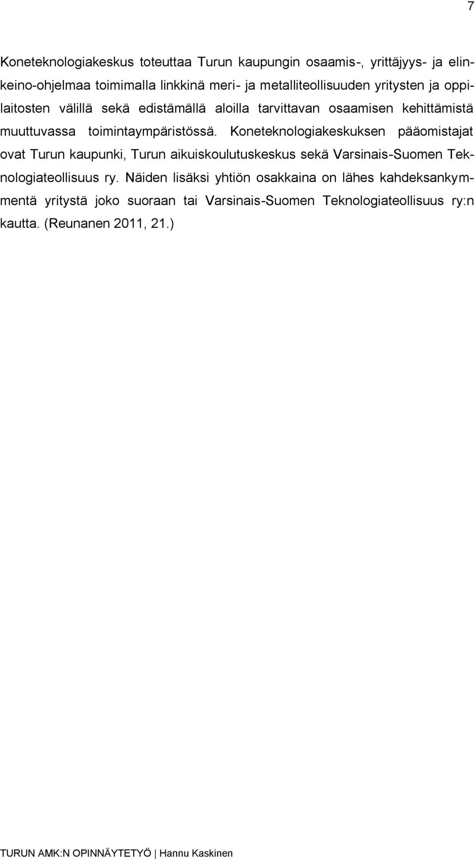 toimintaympäristössä.
