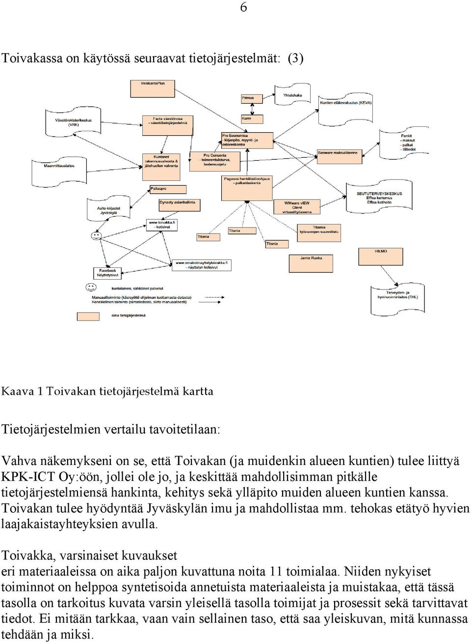 Toivakan tulee hyödyntää Jyväskylän imu ja mahdollistaa mm. tehokas etätyö hyvien laajakaistayhteyksien avulla.