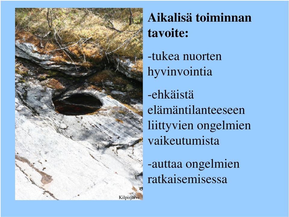 elämäntilanteeseen liittyvien ongelmien