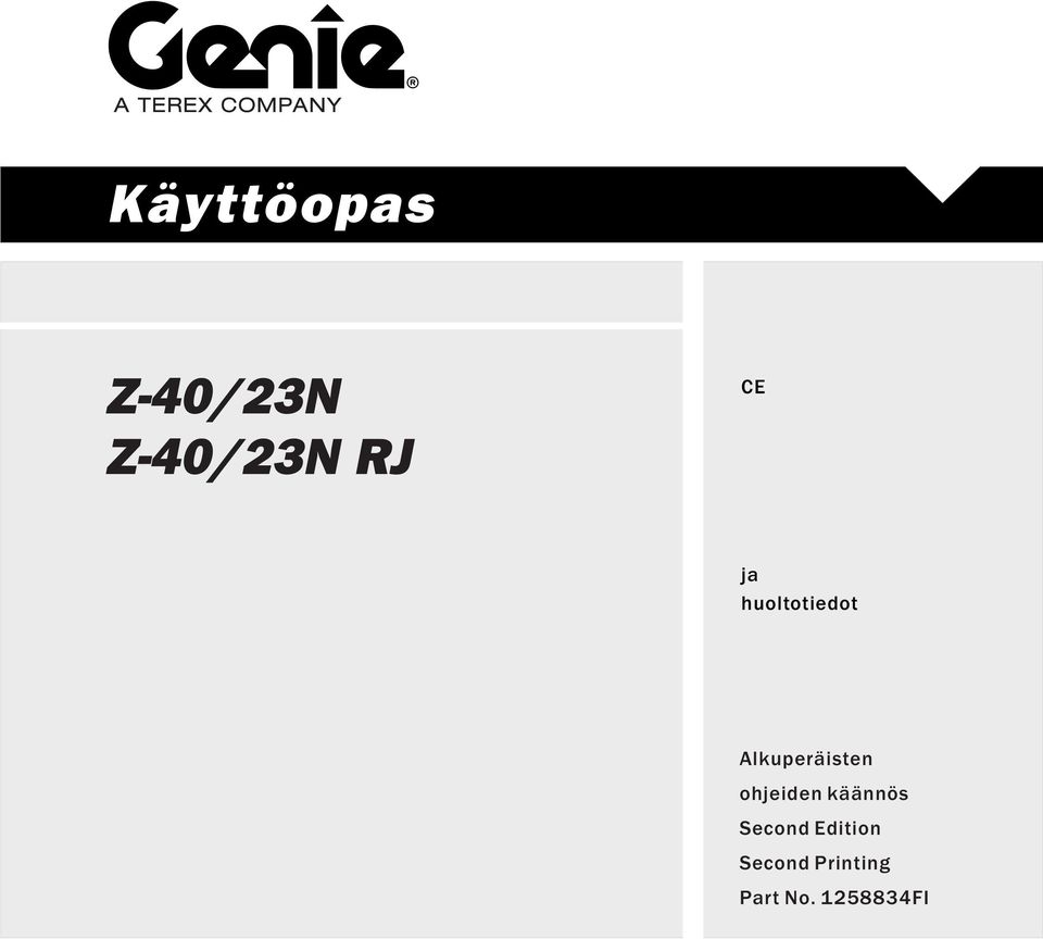 ohjeiden käännös Second Edition