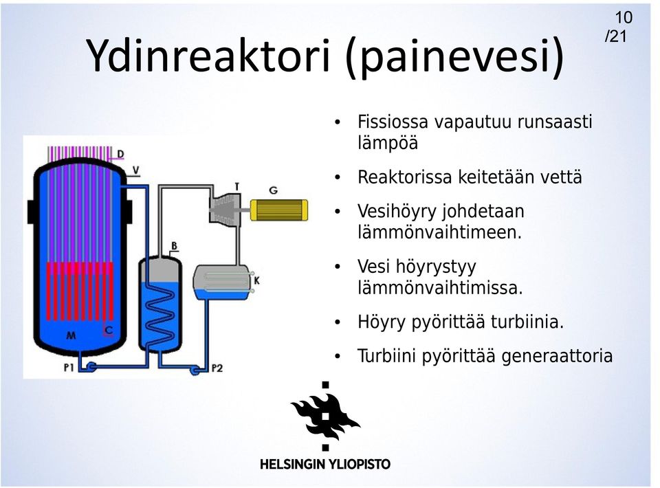johdetaan lämmönvaihtimeen.