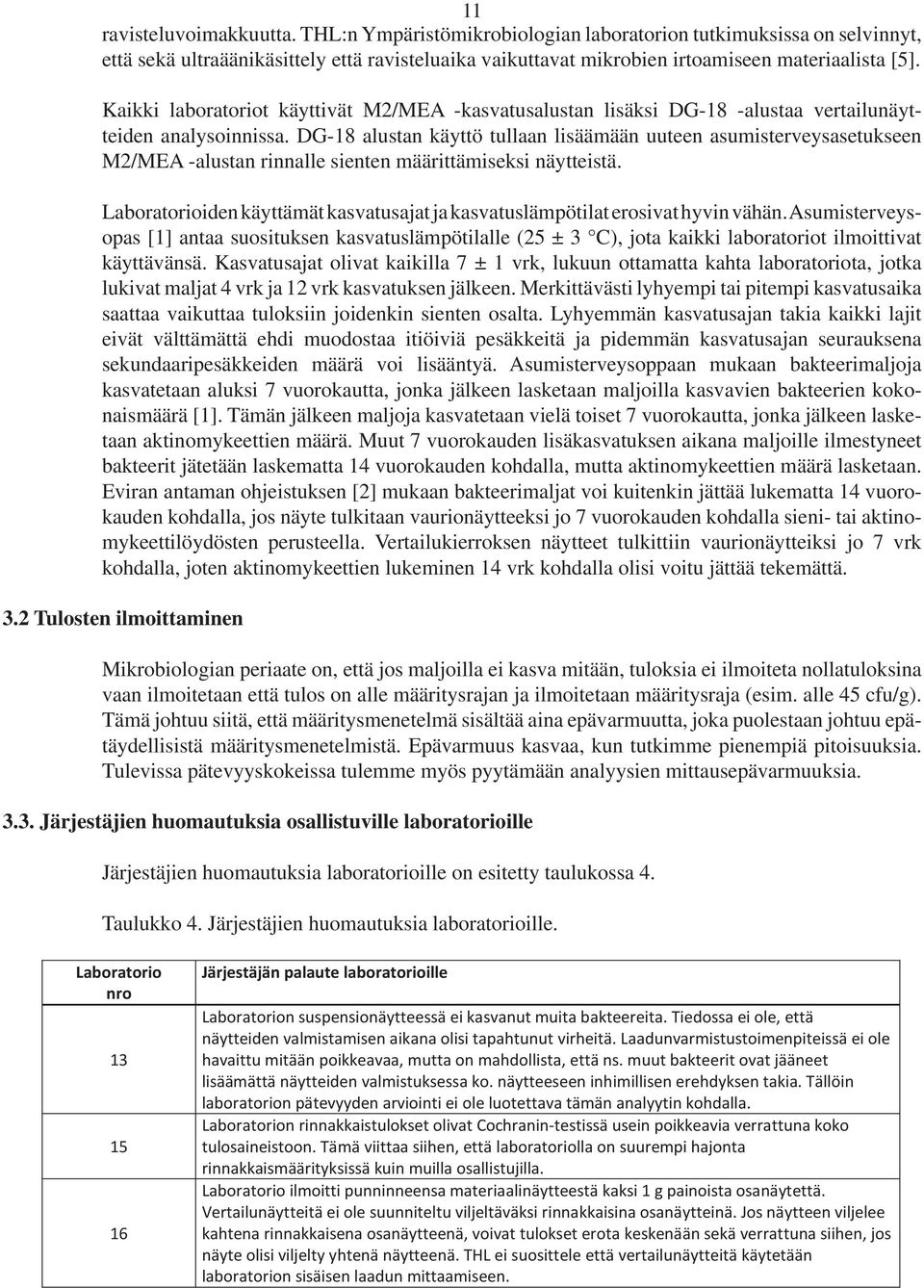 DG- alustan käyttö tullaan lisäämään uuteen asumisterveysasetukseen M/MEA -alustan rinnalle sienten määrittämiseksi näytteistä.