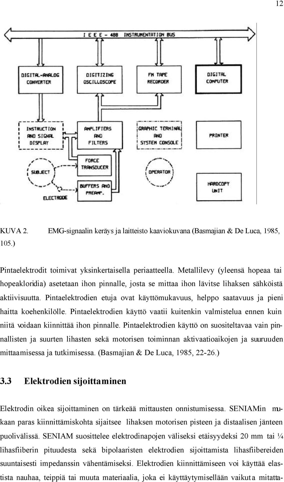 Pintaelektrodien etuja ovat käyttömukavuus, helppo saatavuus ja pieni haitta koehenkilölle. Pintaelektrodien käyttö vaatii kuitenkin valmistelua ennen kuin niitä voidaan kiinnittää ihon pinnalle.