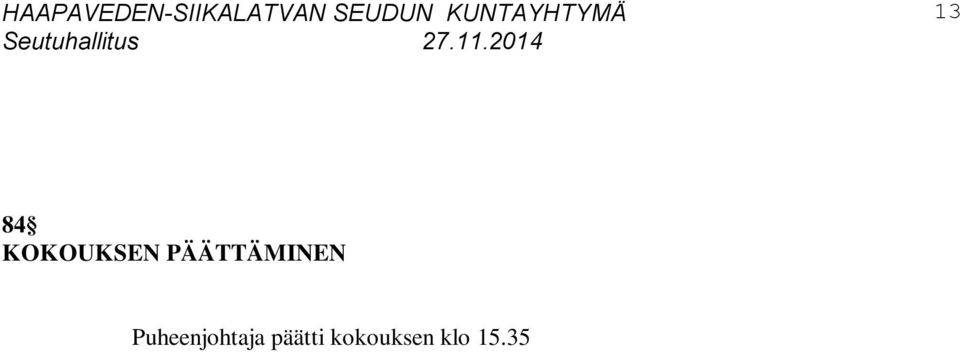 Puheenjohtaja