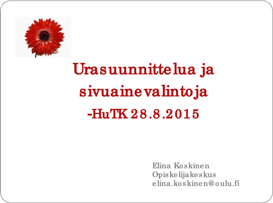8.2015 Elina Koskinen