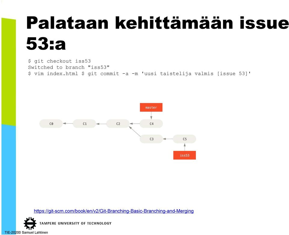 html $ git commit -a -m 'uusi taistelija valmis [issue