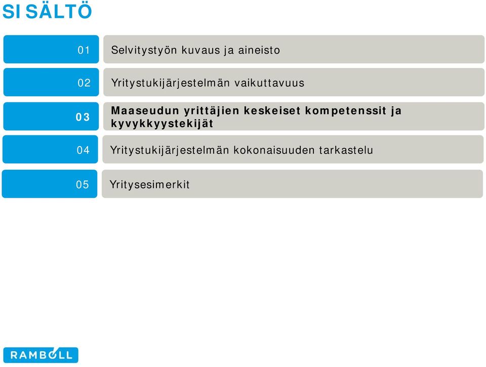 yrittäjien keskeiset kompetenssit ja kyvykkyystekijät