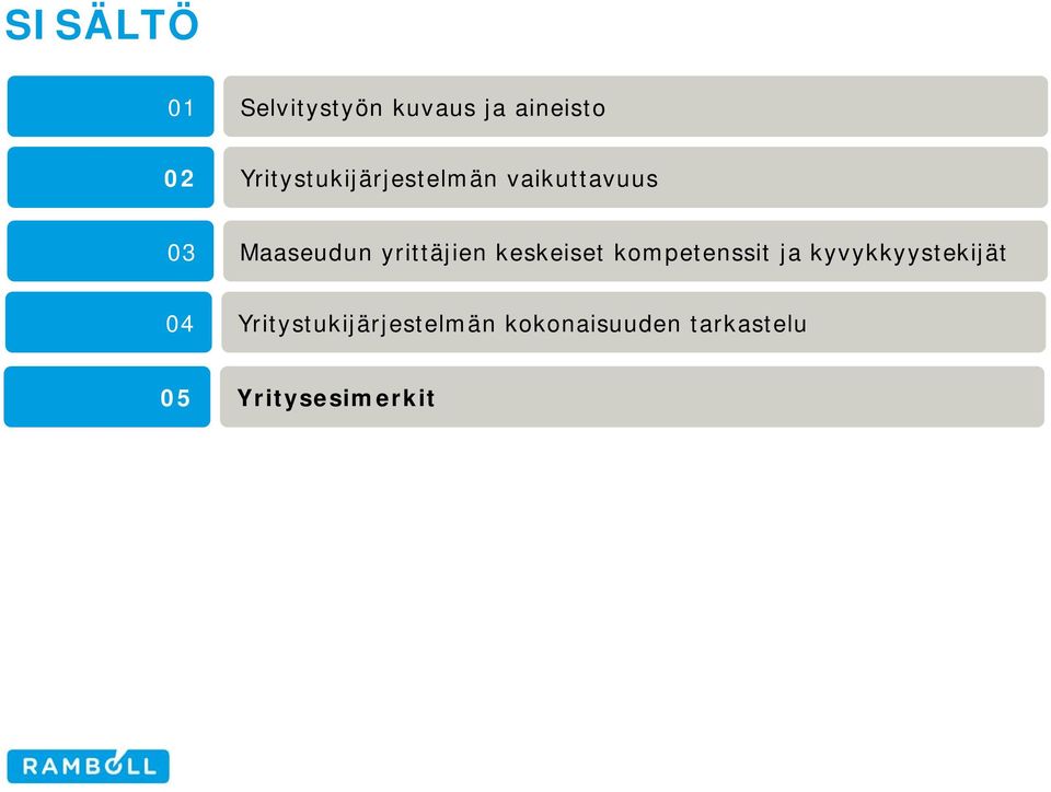 yrittäjien keskeiset kompetenssit ja kyvykkyystekijät