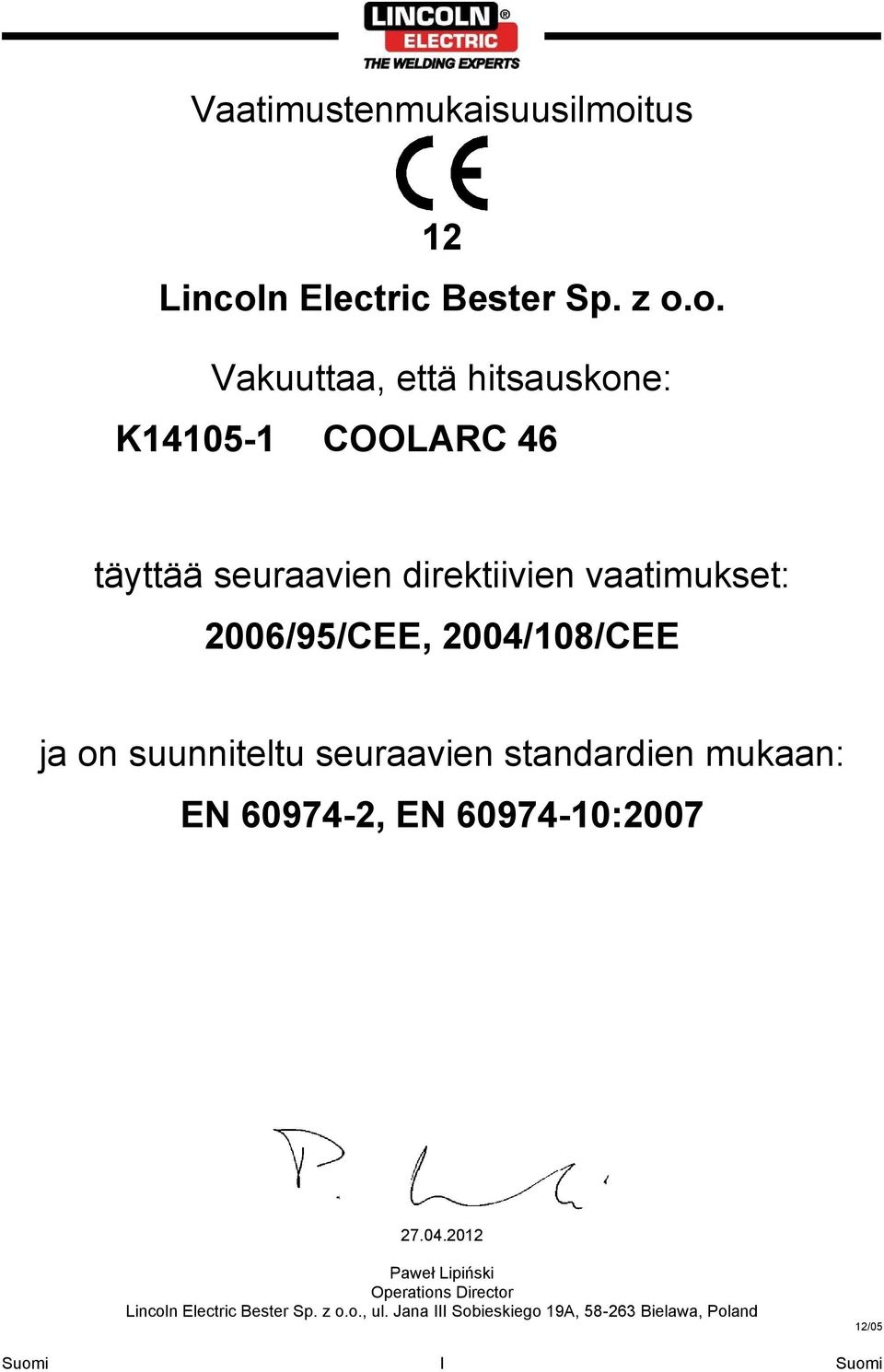 n Electric Bester Sp. z o.