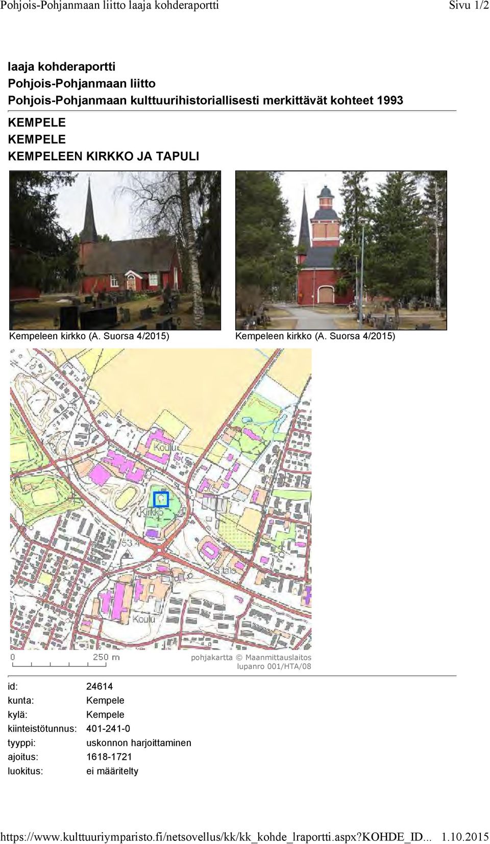 Suorsa 4/2015) en kirkko (A.