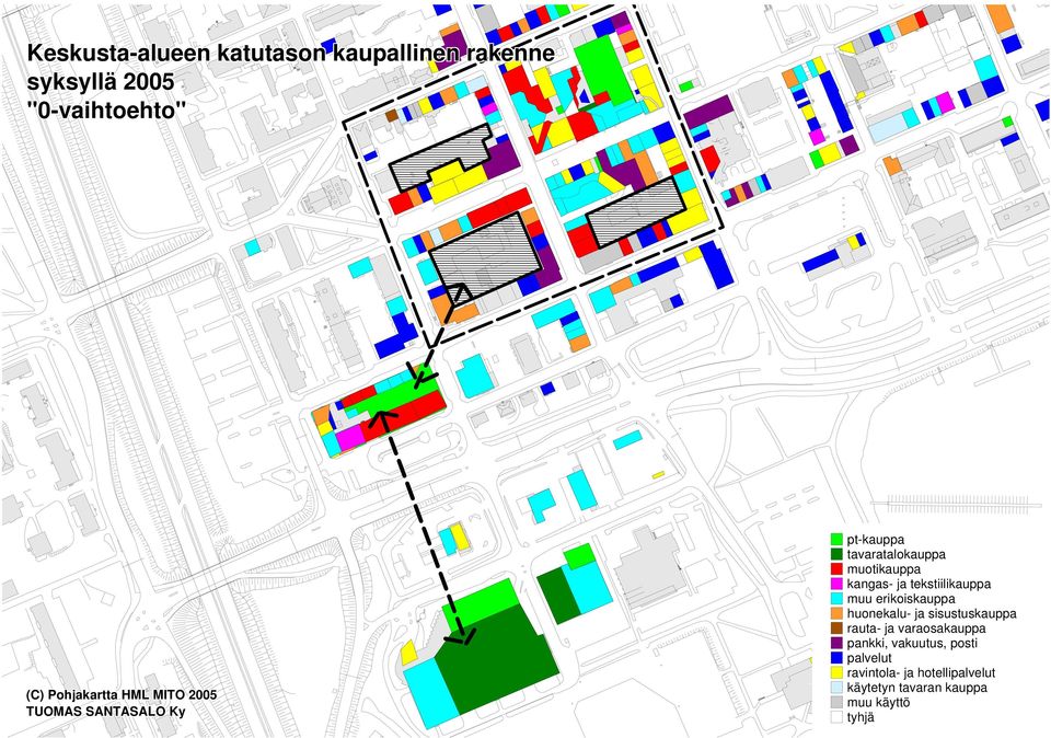 JAARLN KATU SAARSTENKATU SBELUKSENKATU RAATHUONEENKATU PALOK HALLTUSKATU KRJASTOKATU KRJASTON PUSTO SBELUKSENKATU TURUNTE RAATHUONEENKATU WETTERHOFFNKATU PKKUTORNKUJA KASARMKATU PAASKENTEN