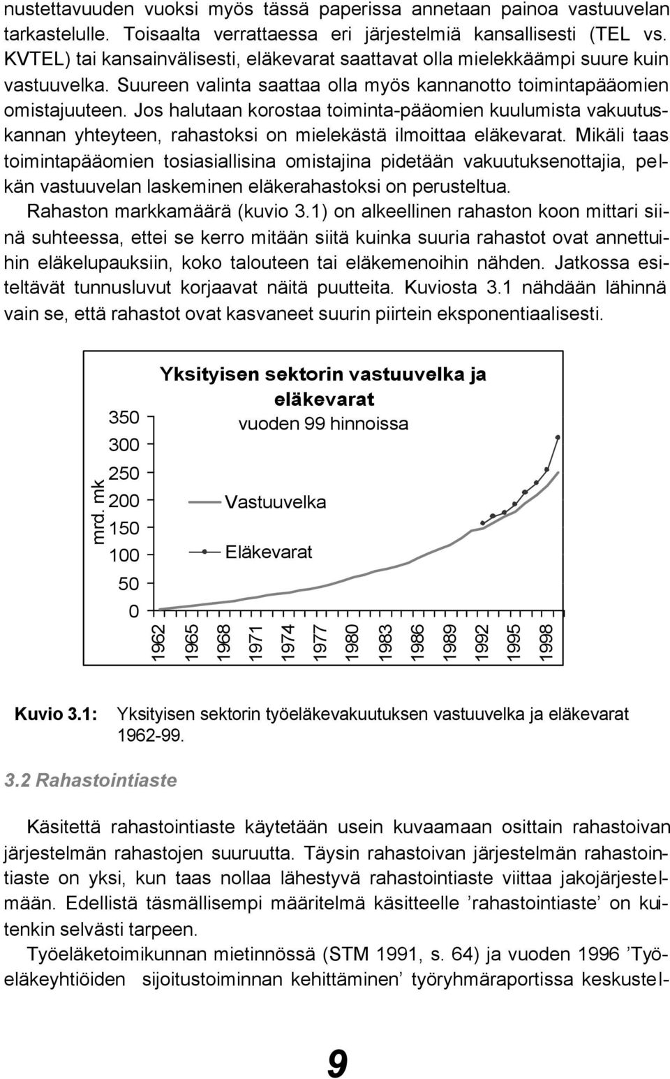 Jos halutaan korostaa toiminta-pääomien kuulumista vakuutuskannan yhteyteen, rahastoksi on mielekästä ilmoittaa eläkevarat.