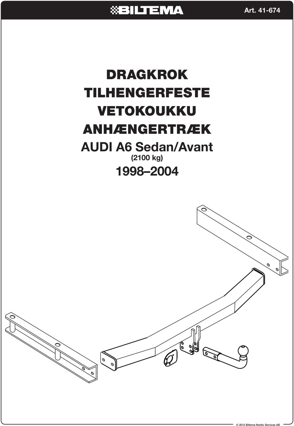 ANHÆNGERTRÆK AUDI A6