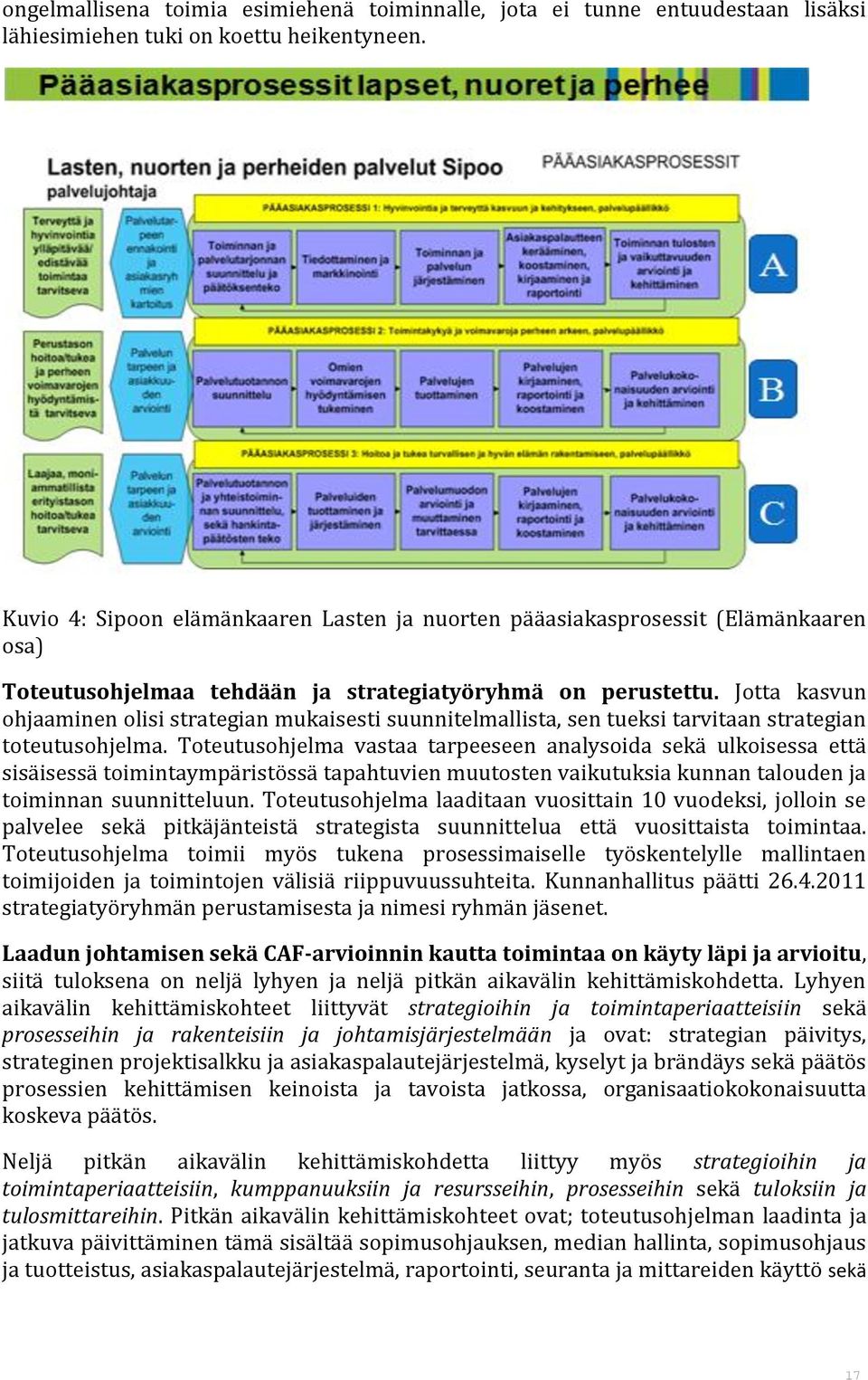 Jotta kasvun ohjaaminen olisi strategian mukaisesti suunnitelmallista, sen tueksi tarvitaan strategian toteutusohjelma.