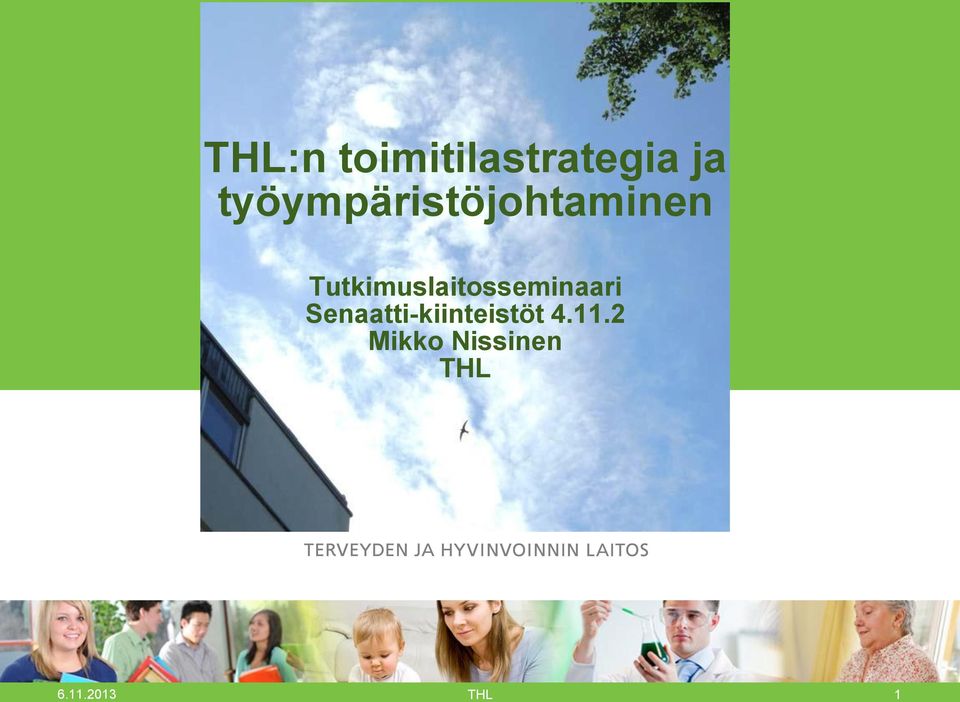 Tutkimuslaitosseminaari