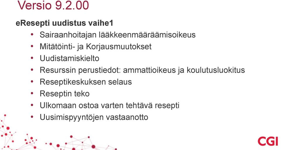 Mitätöinti- ja Korjausmuutokset Uudistamiskielto Resurssin perustiedot: