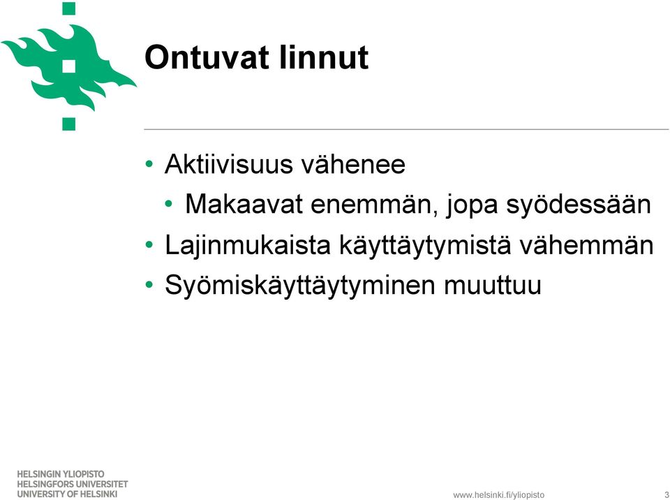 Lajinmukaista käyttäytymistä