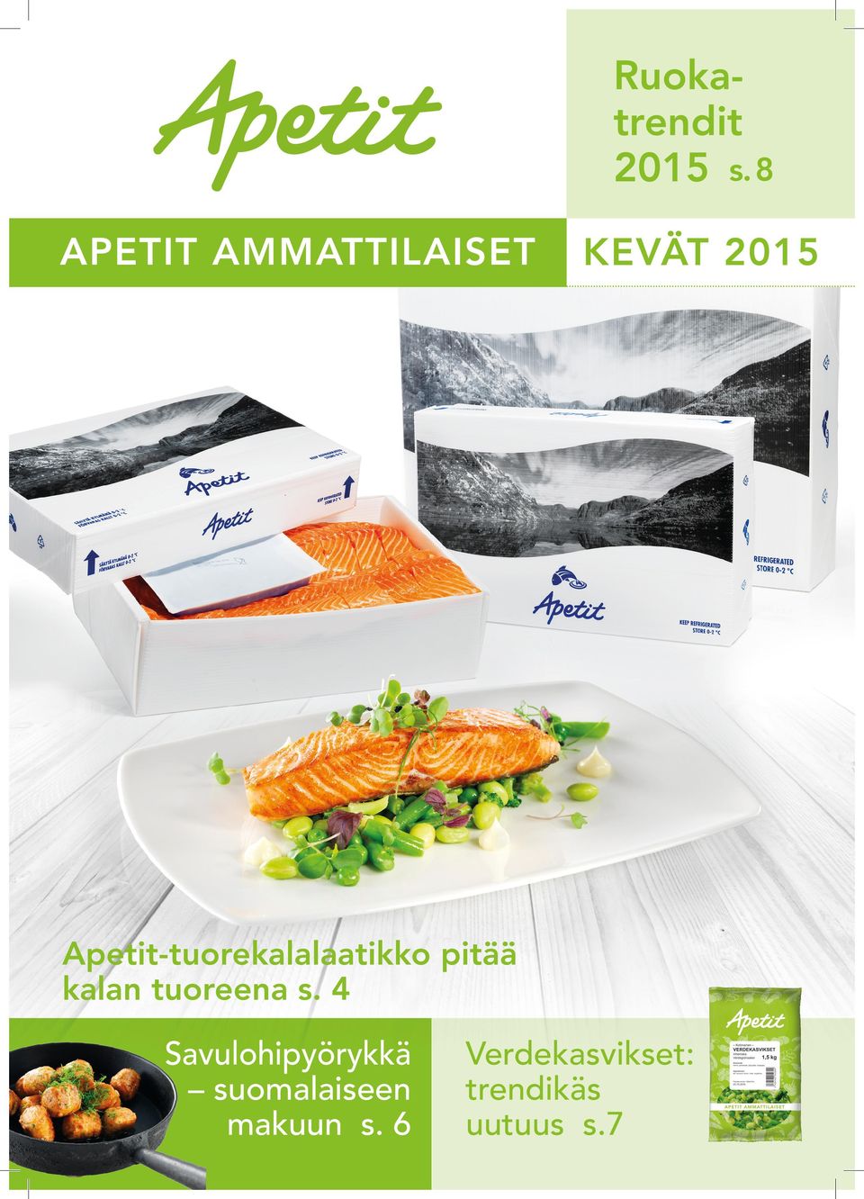 Apetit-tuorekalalaatikko pitää kalan tuoreena