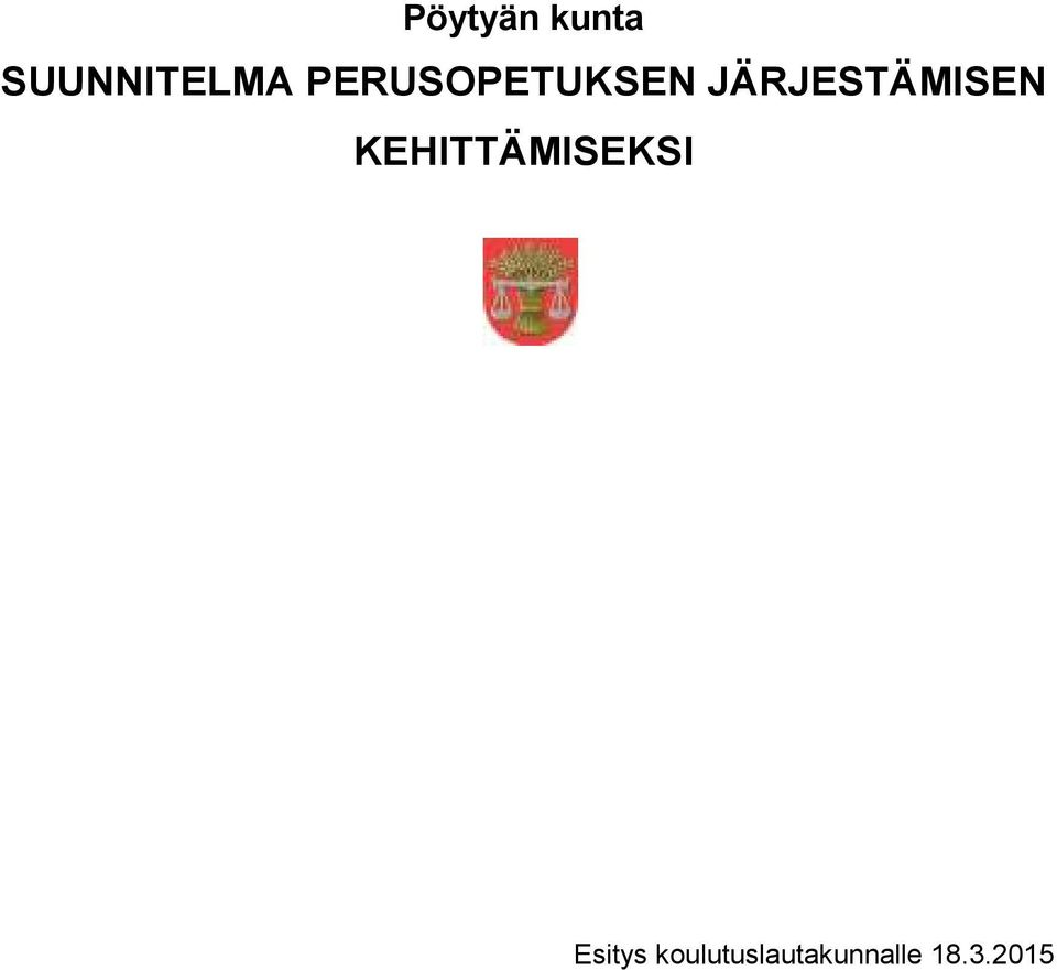 JÄRJESTÄMISEN