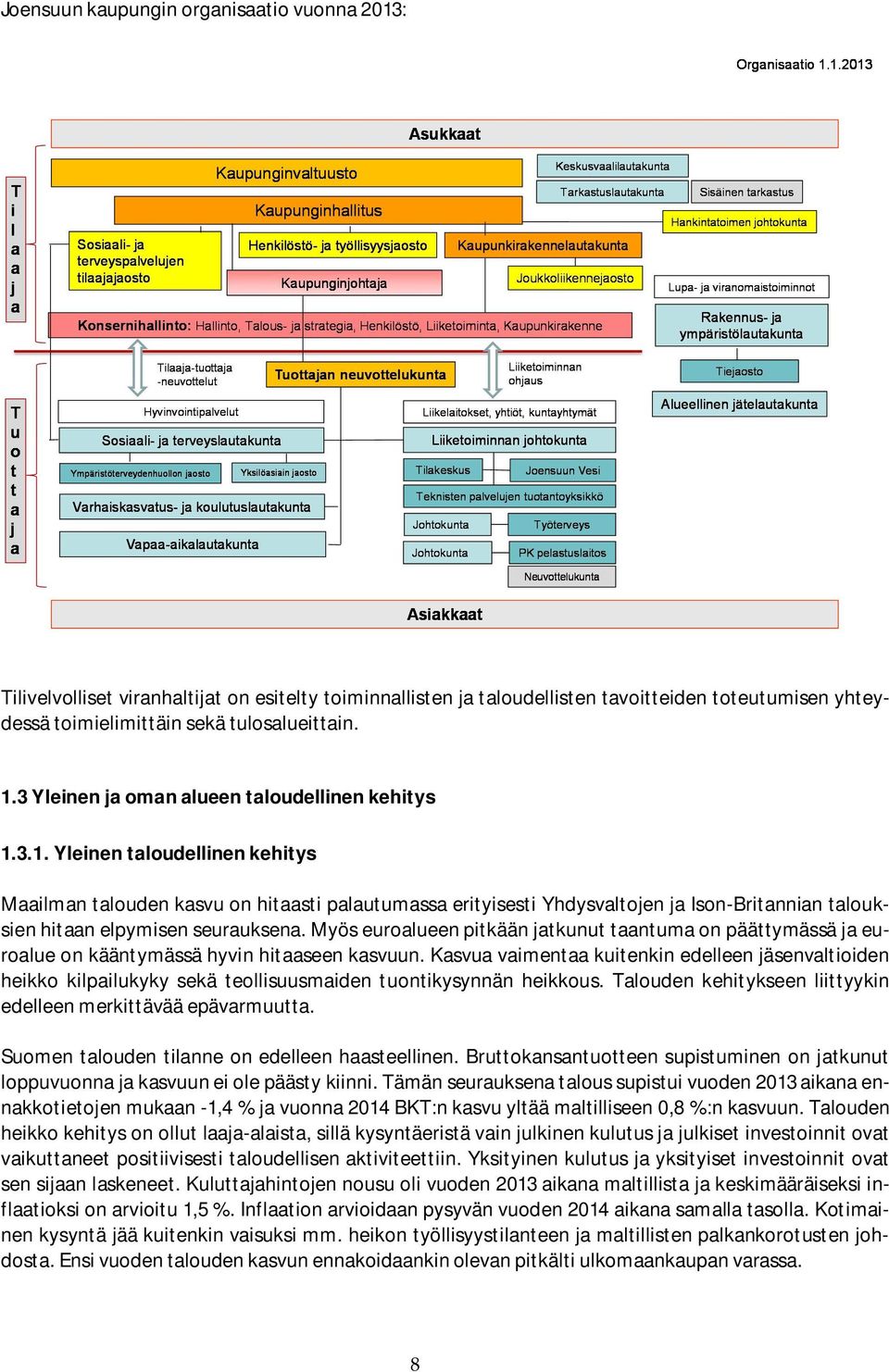 3.1. Yleinen taloudellinen kehitys Maailman talouden kasvu on hitaasti palautumassa erityisesti Yhdysvaltojen ja Ison-Britannian talouksien hitaan elpymisen seurauksena.