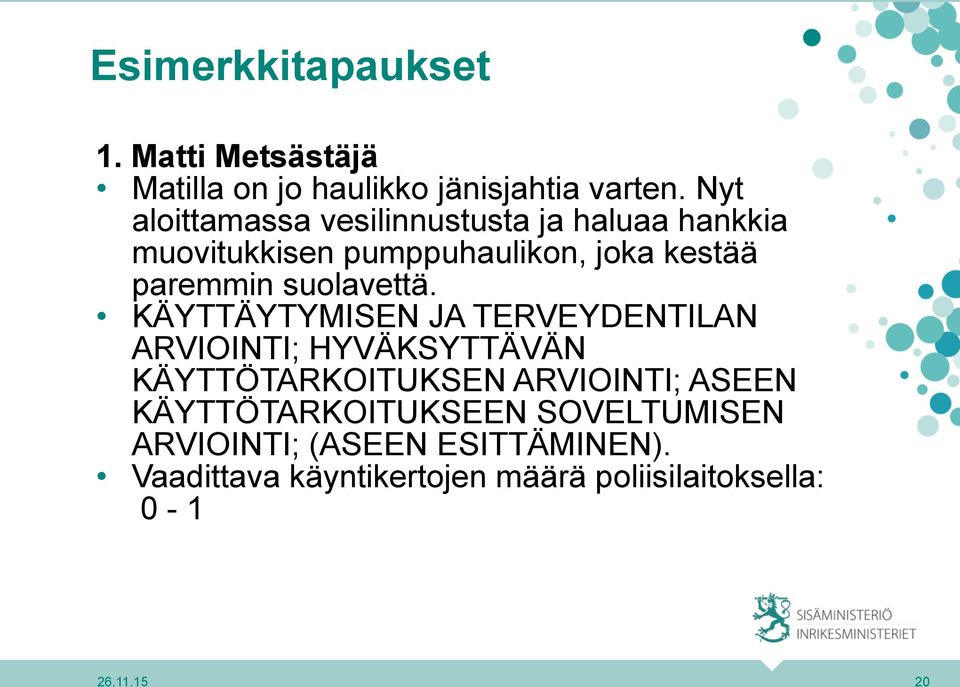 suolavettä.