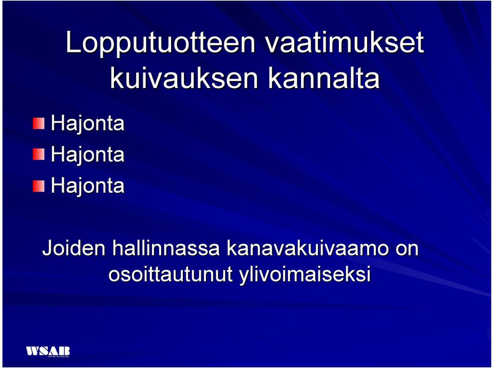 kannalta Joiden hallinnassa