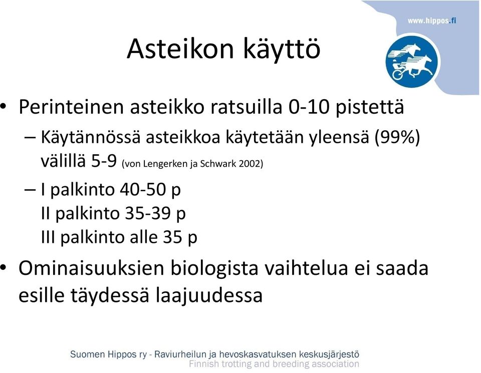 Lengerken ja Schwark 2002) I palkinto 40 50 p II palkinto 35 39 p