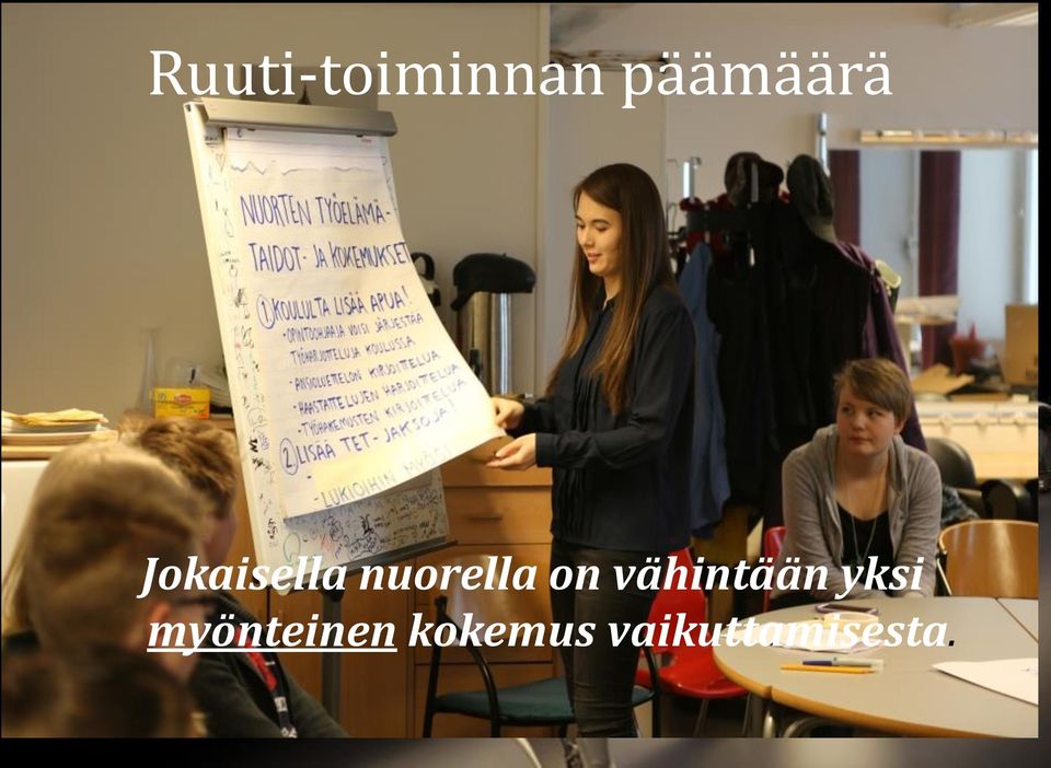 vähintään yksi