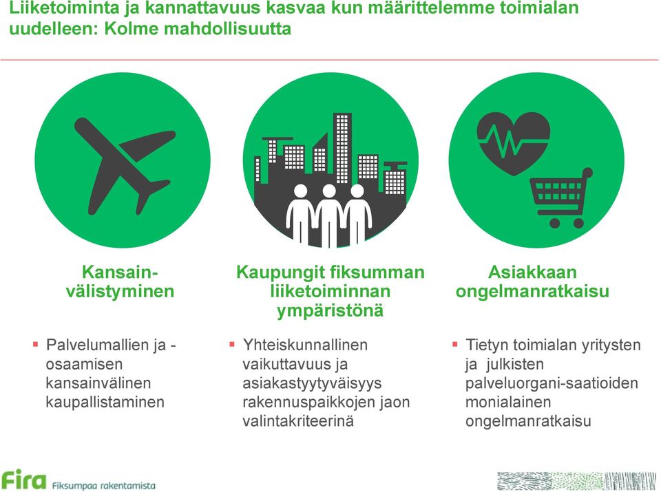 liiketoiminnan ympäristönä Yhteiskunnallinen vaikuttavuus ja asiakastyytyväisyys rakennuspaikkojen jaon