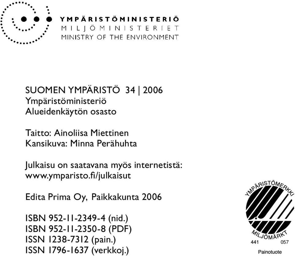 internetistä: www.ymparisto.