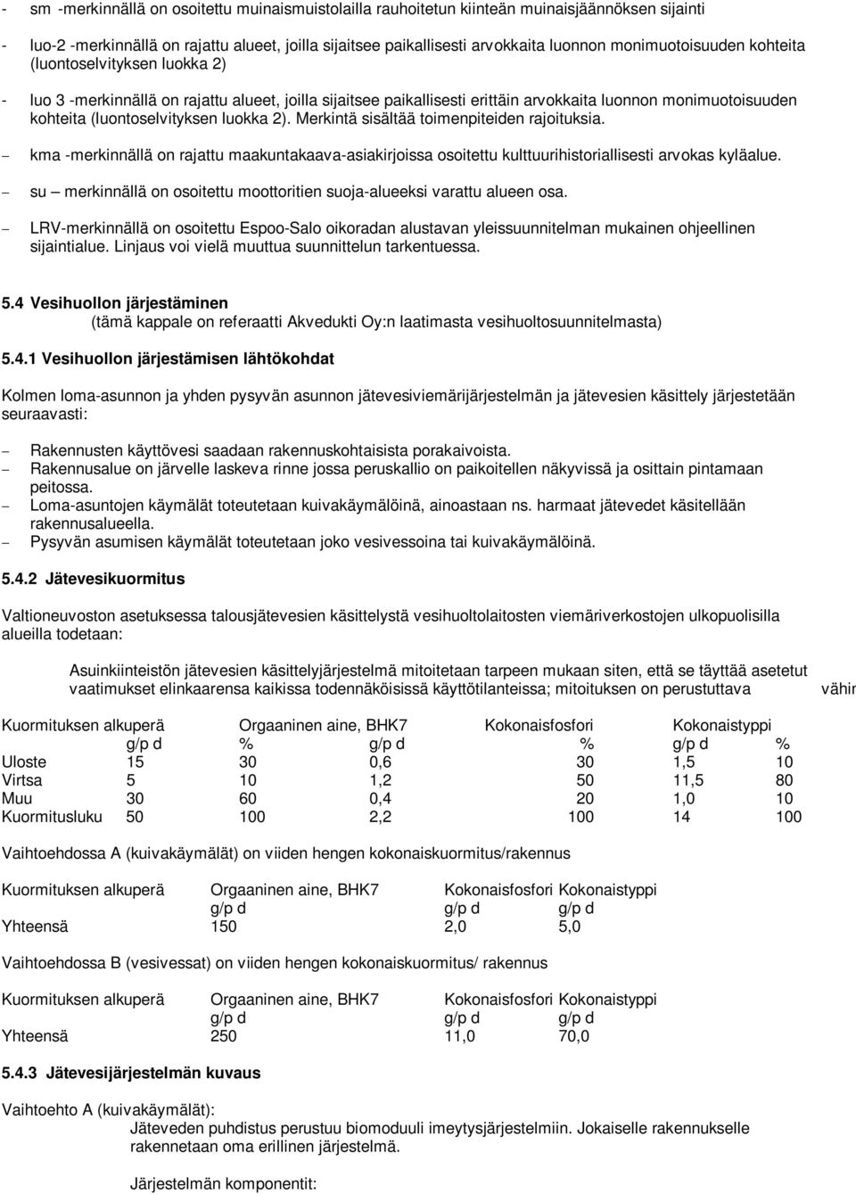 luokka 2). Merkintä sisältää toimenpiteiden rajoituksia. kma -merkinnällä on rajattu maakuntakaava-asiakirjoissa osoitettu kulttuurihistoriallisesti arvokas kyläalue.