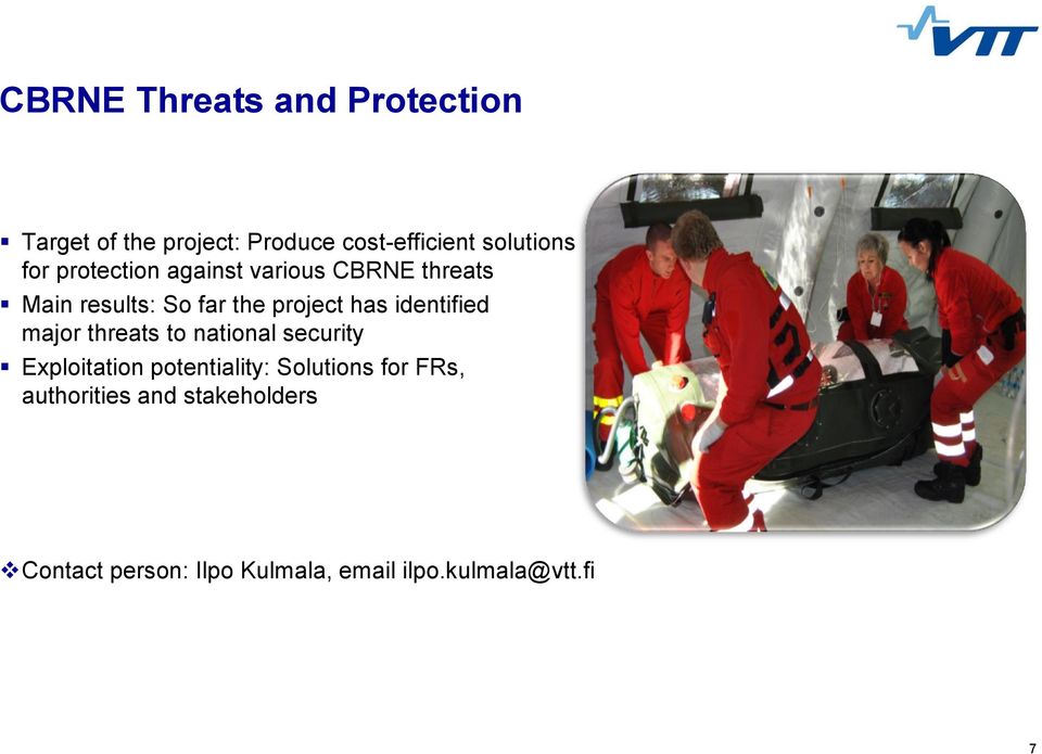 identified major threats to national security Exploitation potentiality: Solutions for