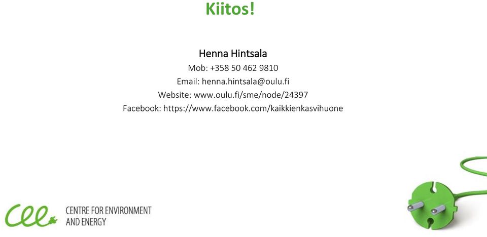 Email: henna.hintsala@oulu.