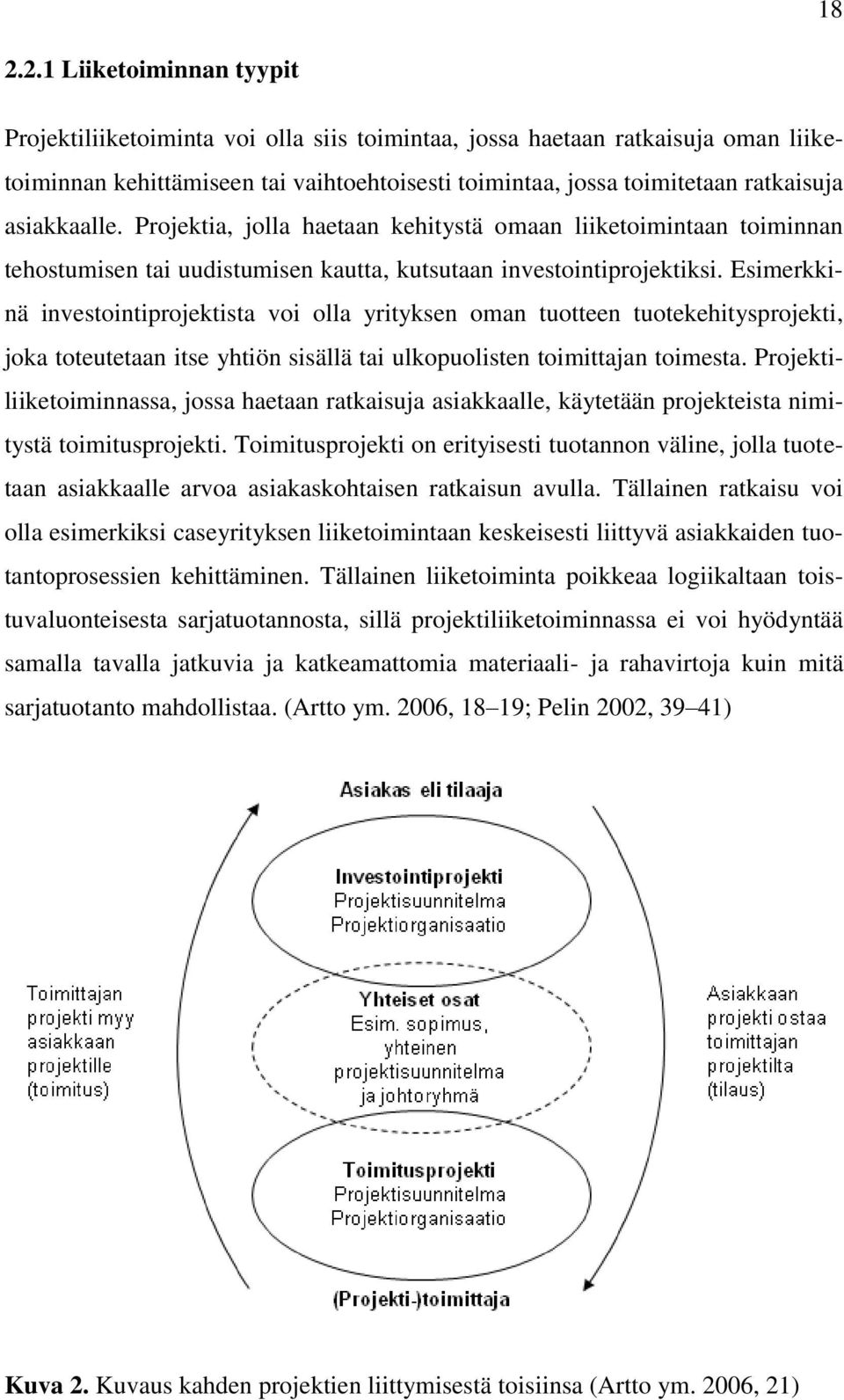 Esimerkkinä investointiprojektista voi olla yrityksen oman tuotteen tuotekehitysprojekti, joka toteutetaan itse yhtiön sisällä tai ulkopuolisten toimittajan toimesta.