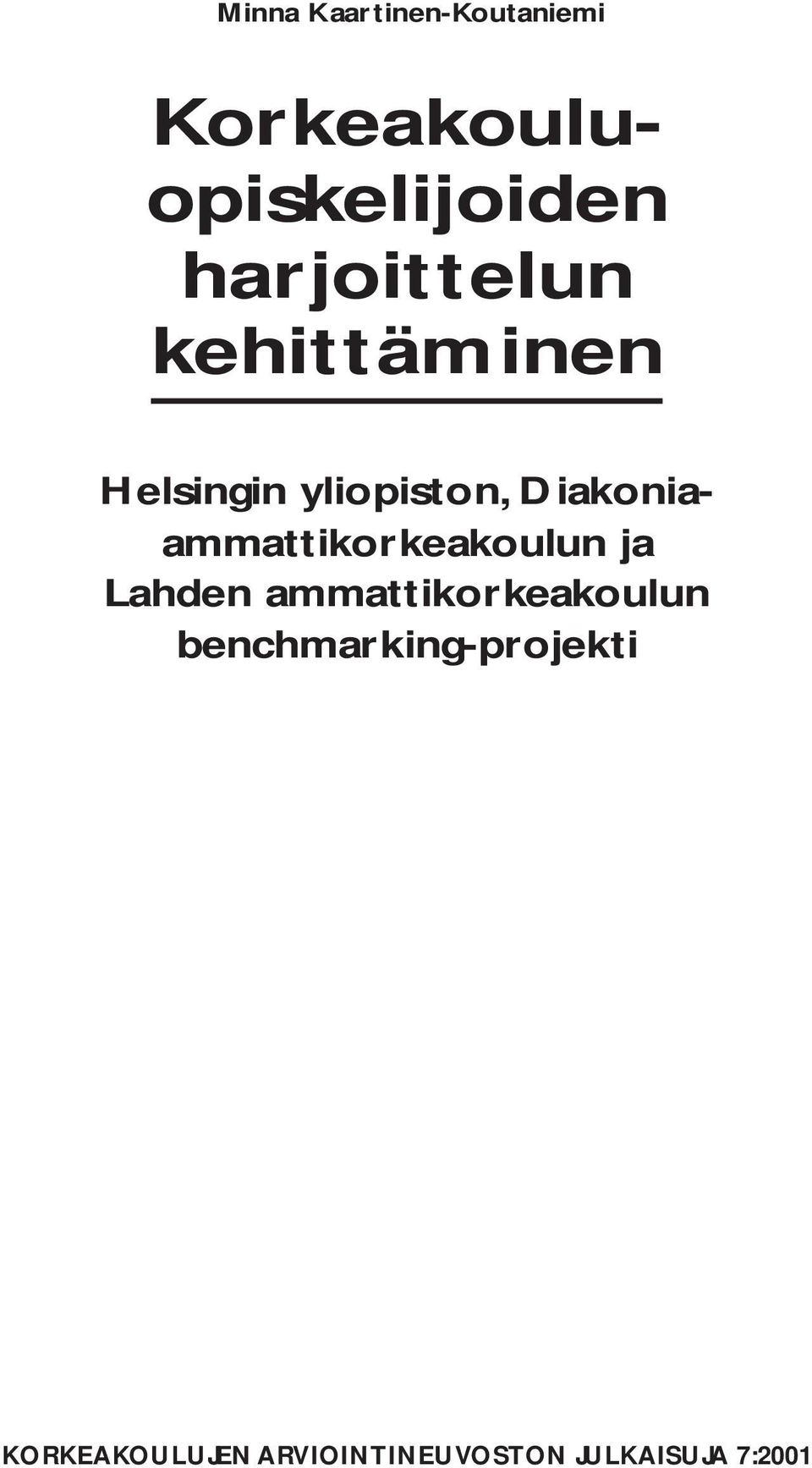 Diakoniaammattikorkeakoulun ja Lahden ammattikorkeakoulun