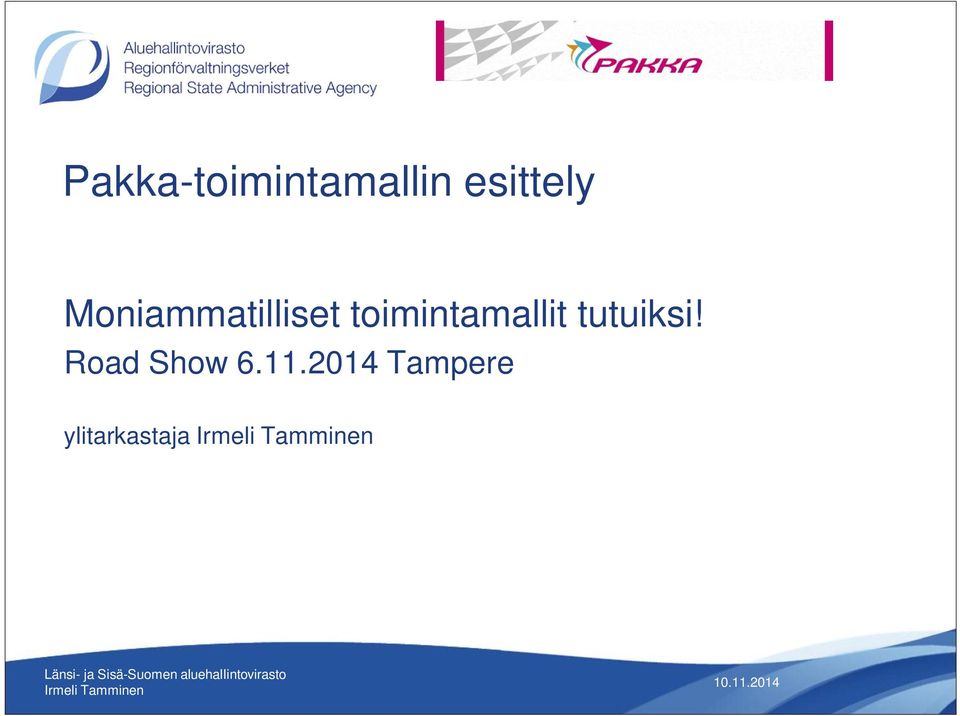 2014 Tampere ylitarkastaja Irmeli Tamminen