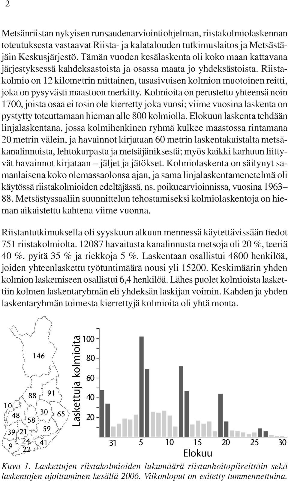 Riistakolmio on 12 kilometrin mittainen, tasasivuisen kolmion muotoinen reitti, joka on pysyvästi maastoon merkitty.