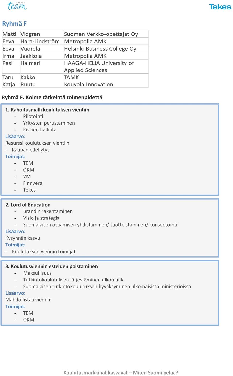 - VM - Finnvera - Tekes 2.