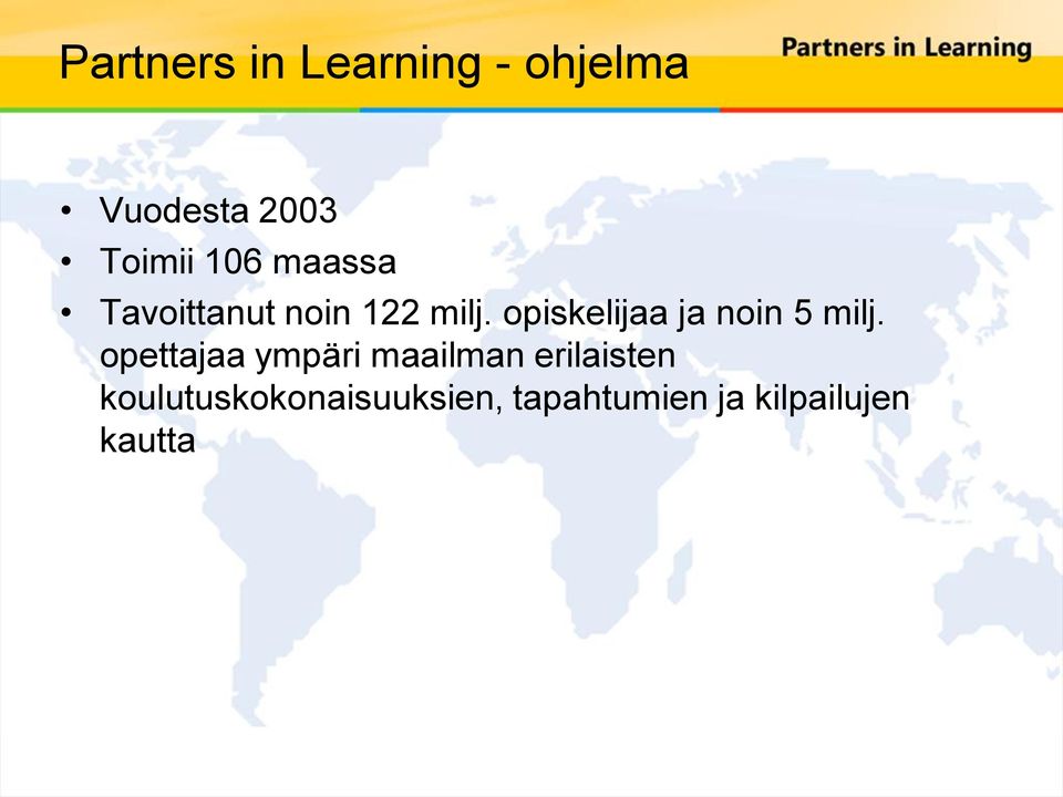 opiskelijaa ja noin 5 milj.