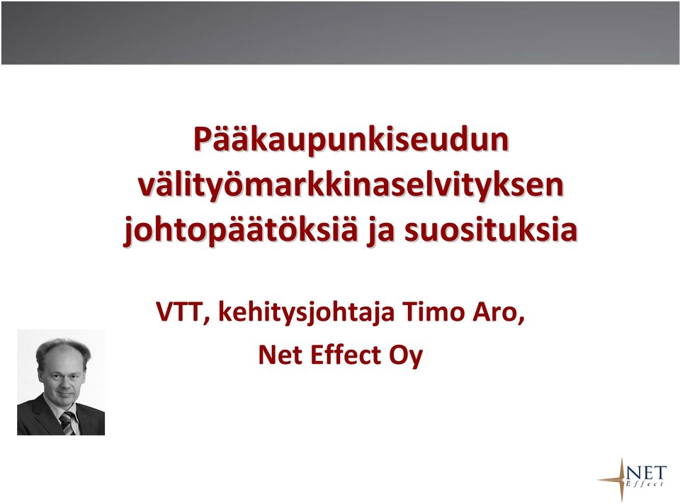 johtopää äätöksiä ja