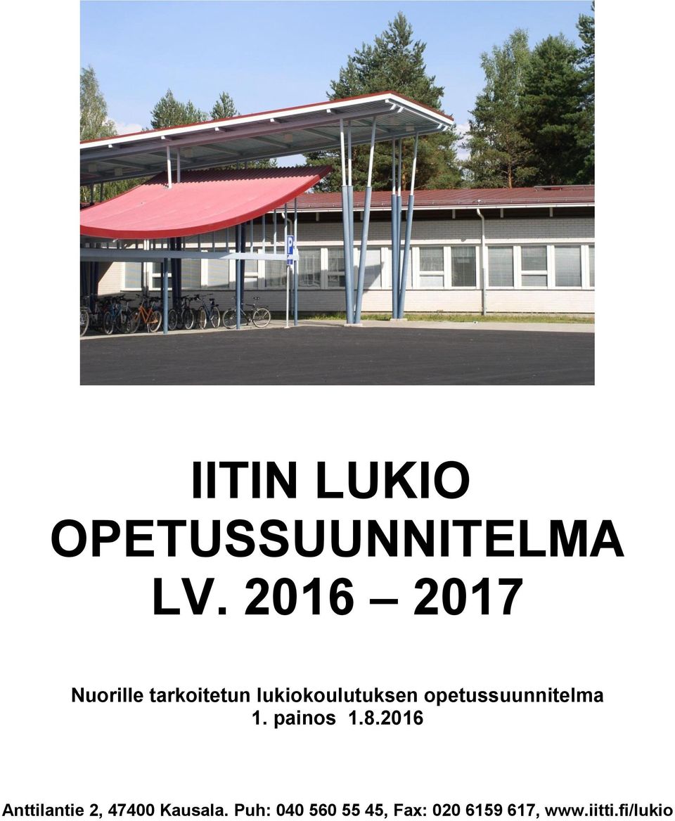 opetussuunnitelma 1. painos 1.8.